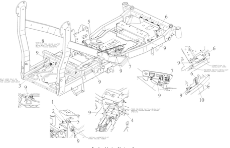 Electrical Diagram and Parts List for ZTXS5-54KH (47RTCAB7010)(2023) Cub Cadet Lawn Tractor